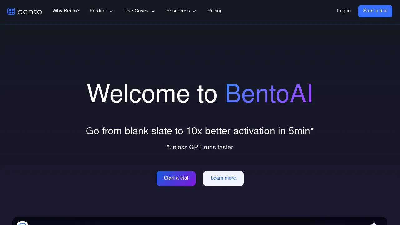 BentoAI screenshot