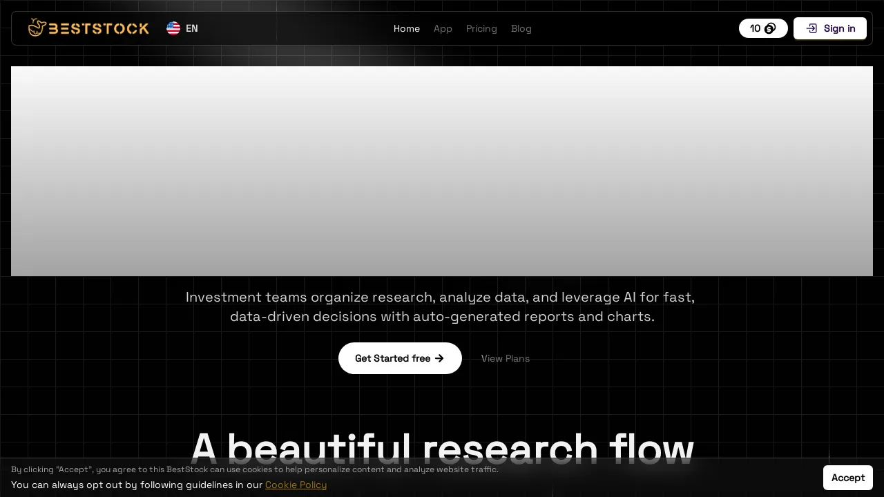 BestStock AI: AI-Powered Stock Analysis Platform for Smarter Investments