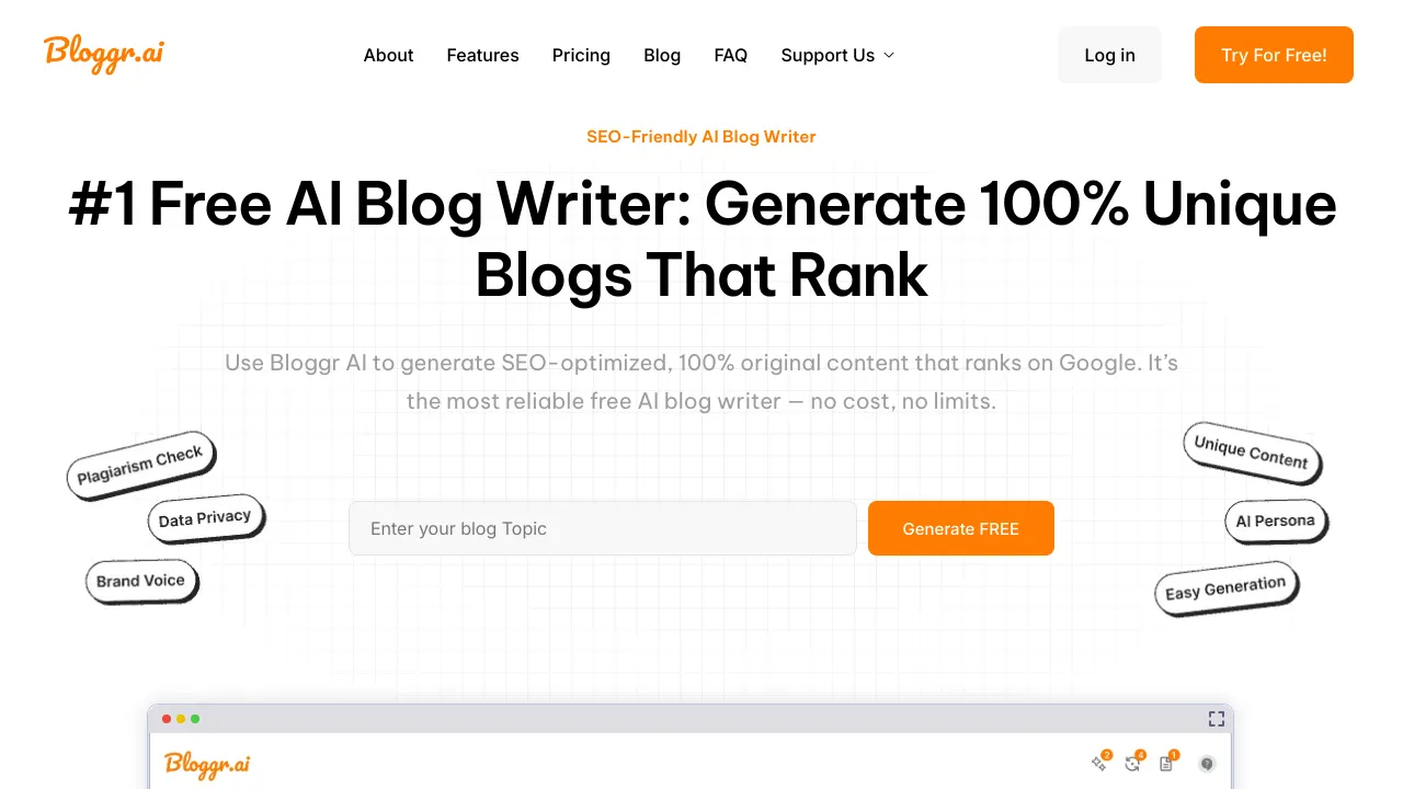 Bloggr AI