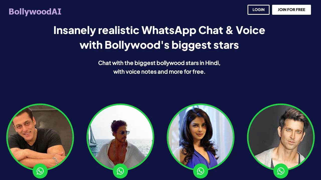 Bollywoodai screenshot