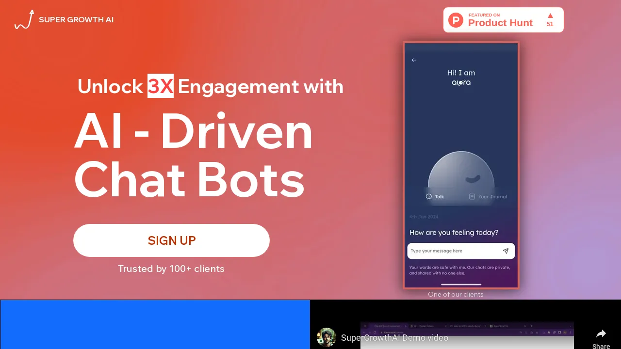 Boost Engagement 3X with SuperGrowth AI screenshot