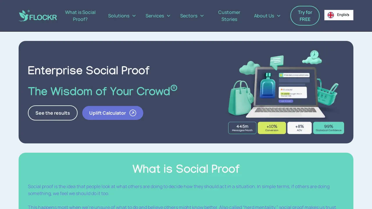 Boost Sales with Real-Time Social Proof screenshot