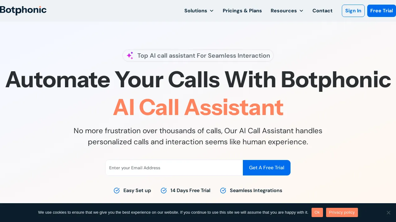 Botphonic: AI Call Assistant
