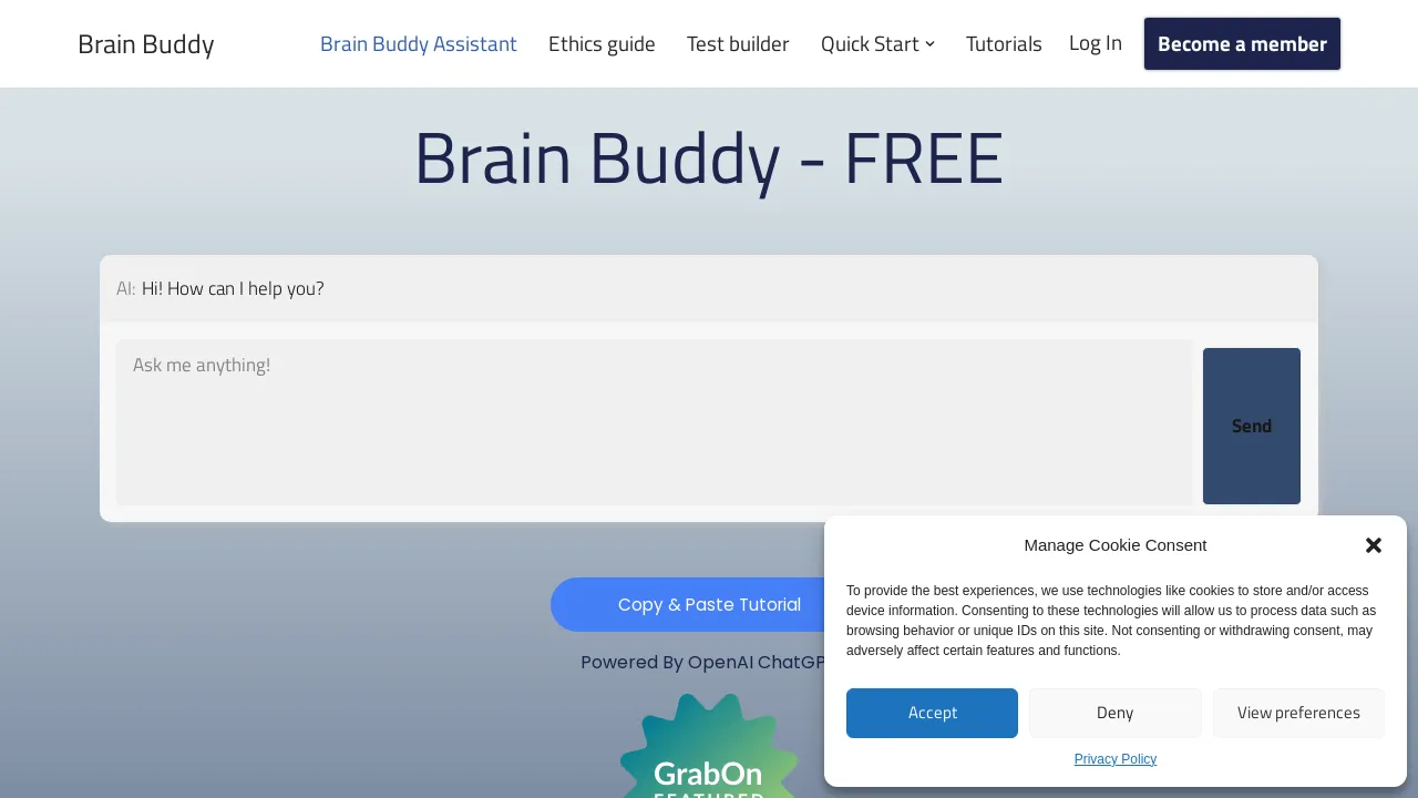 Brain Buddy screenshot