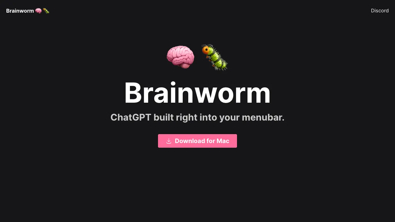 Brainworm screenshot