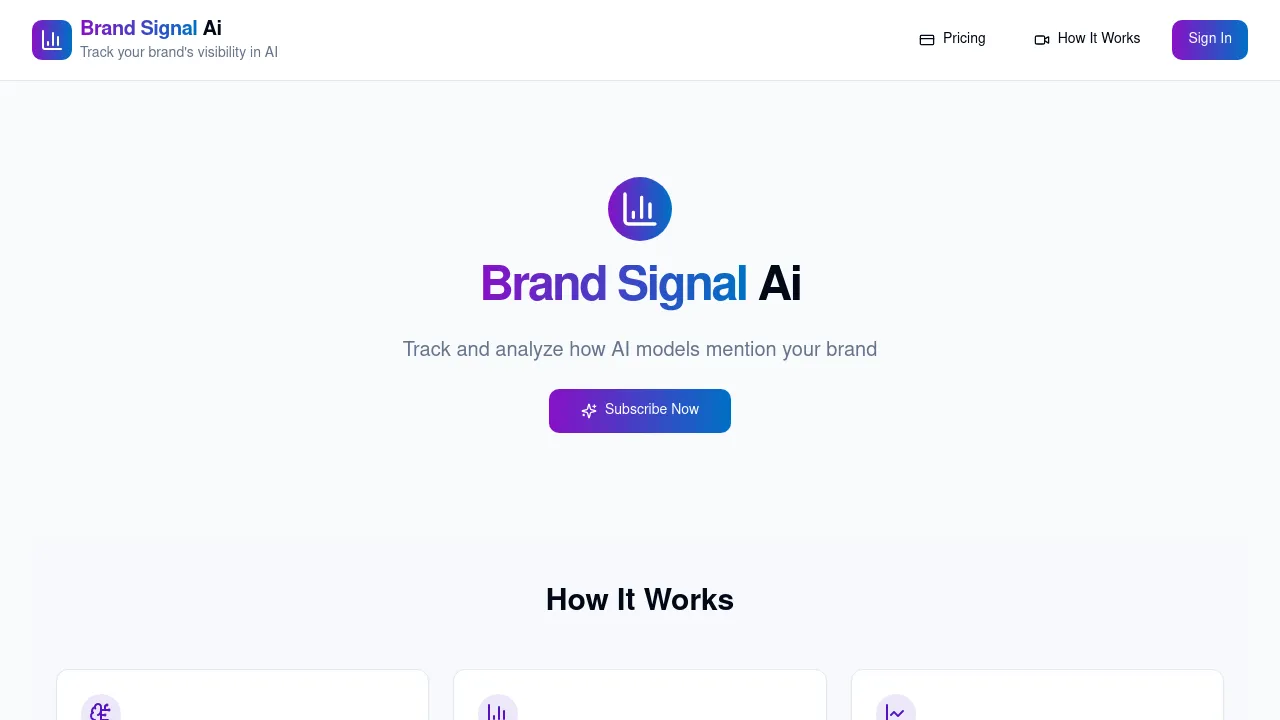 Brand Signal AI
