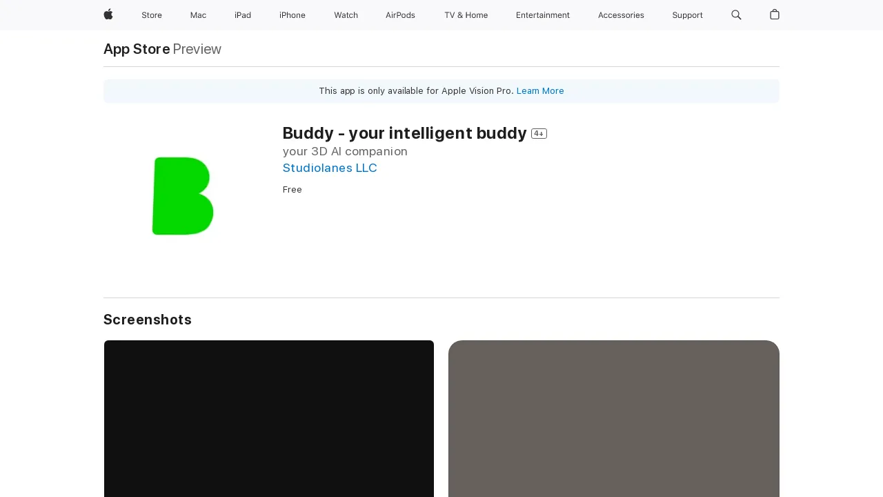 Buddy AI Companion screenshot