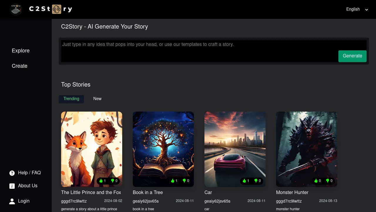 C2story screenshot