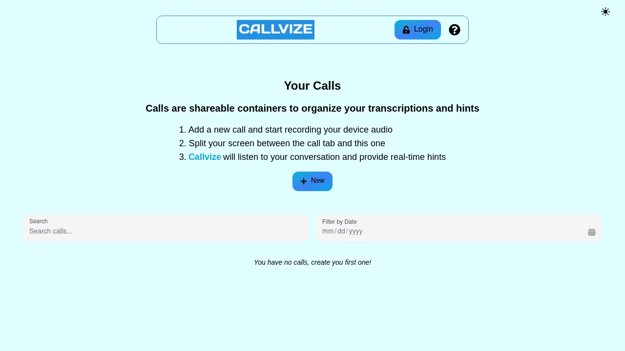 Callvize AI screenshot