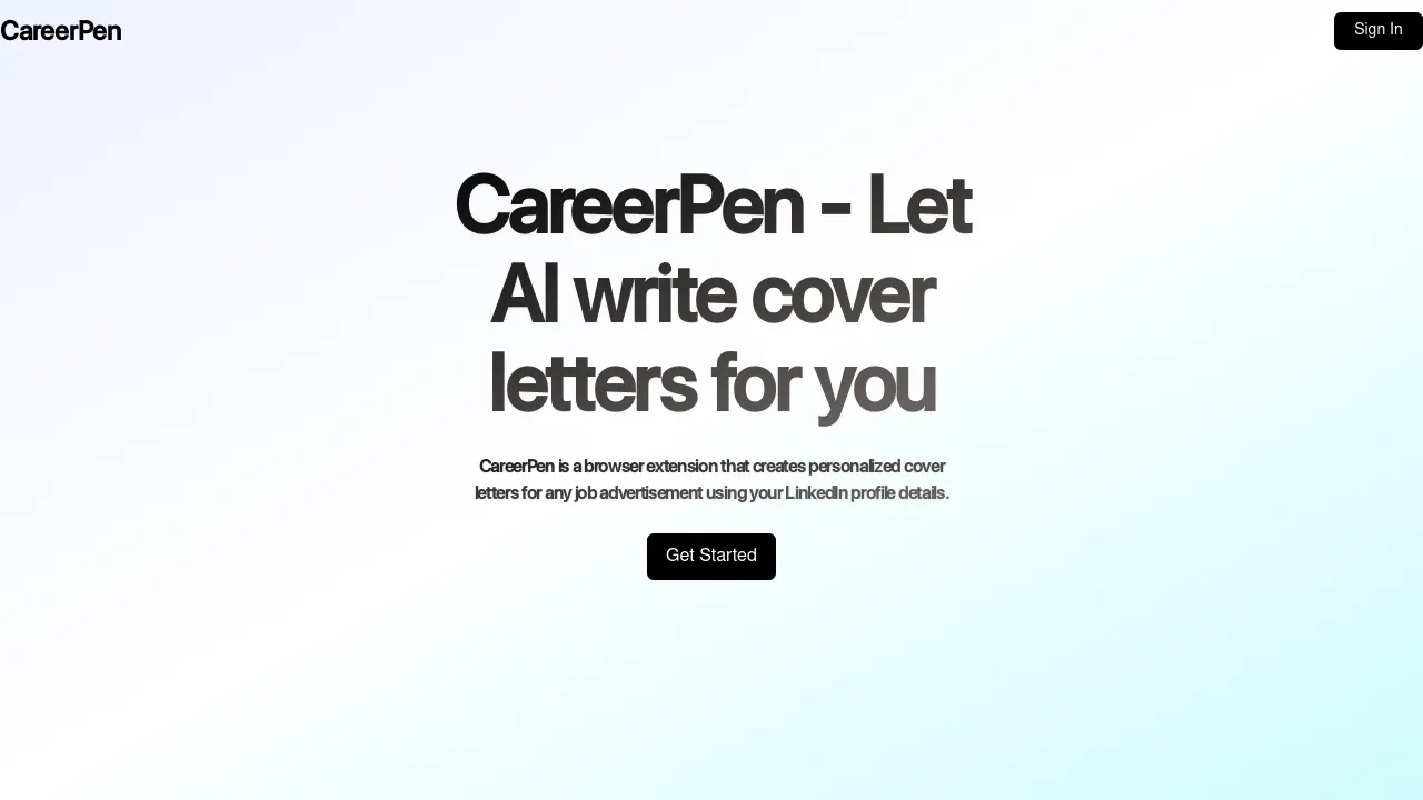 CareerPen screenshot