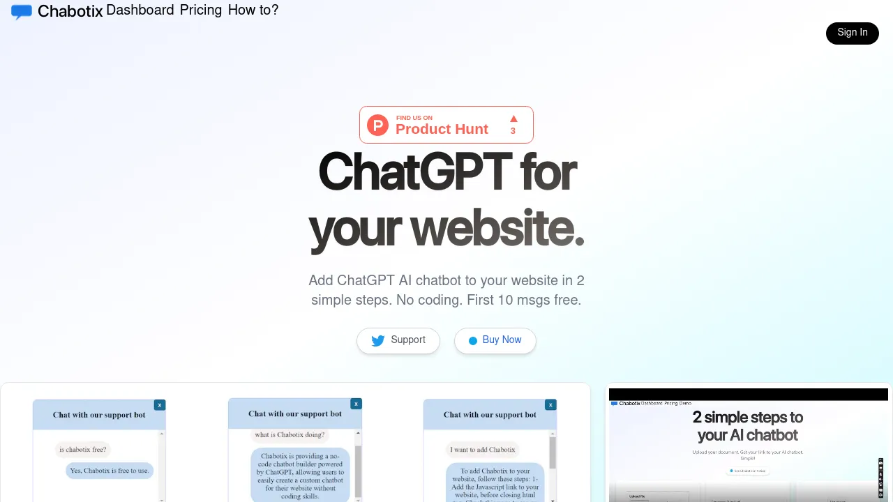 Chabotix screenshot