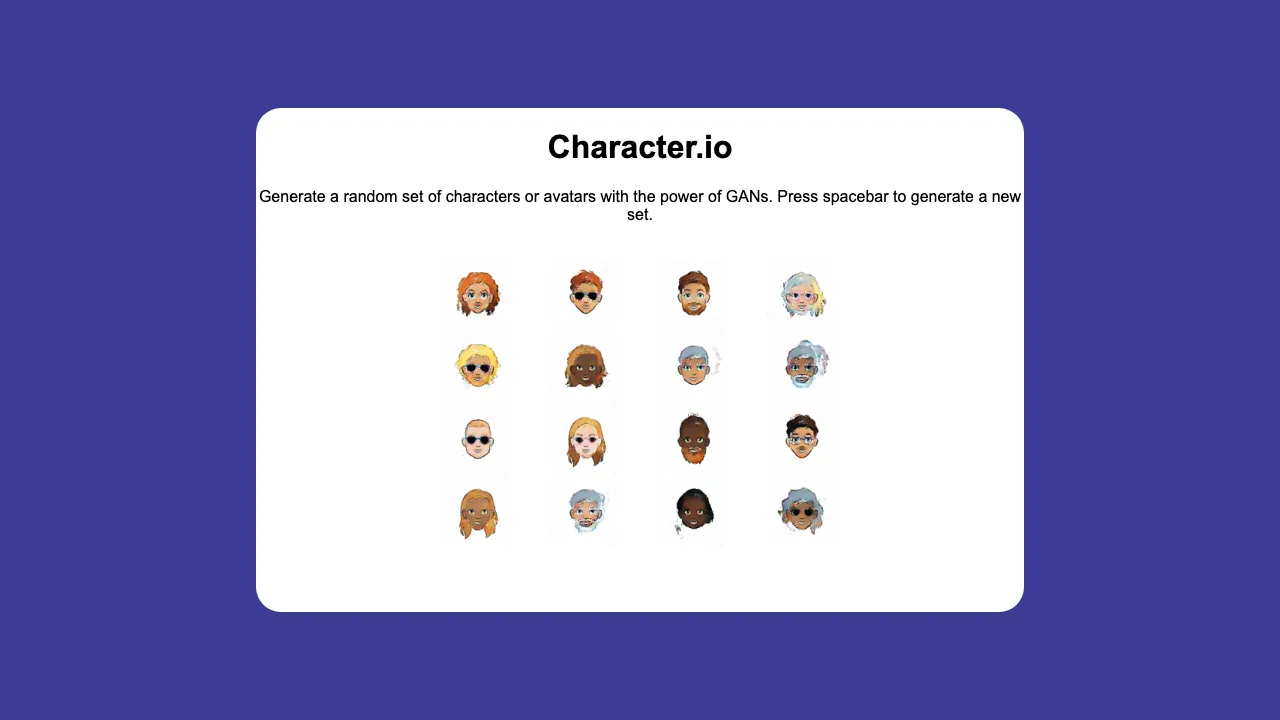 Character.io screenshot