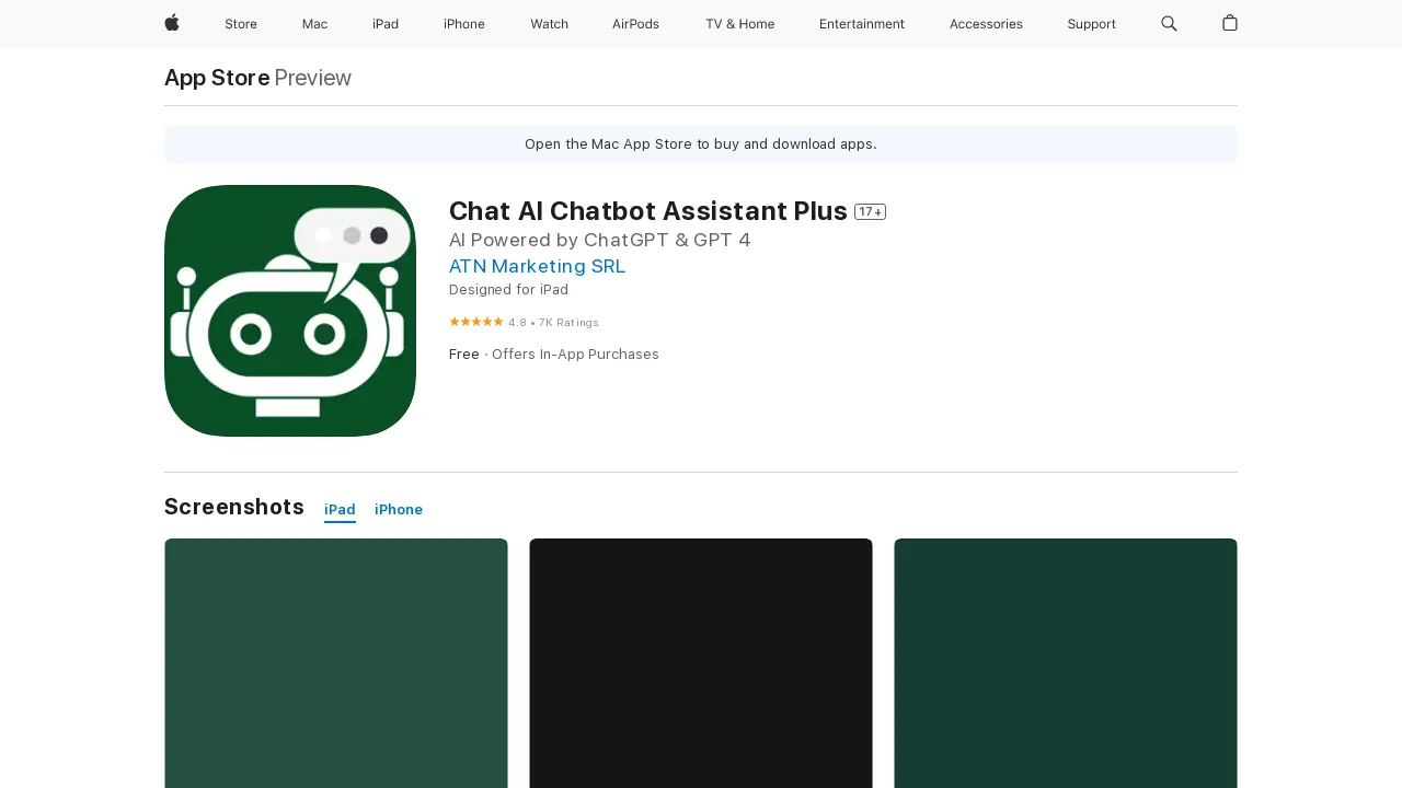 ChatAI screenshot