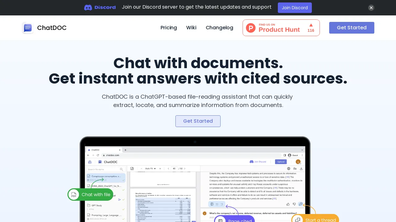 ChatDOC screenshot