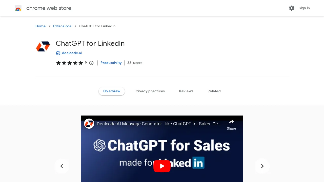 ChatGPT For Sales screenshot
