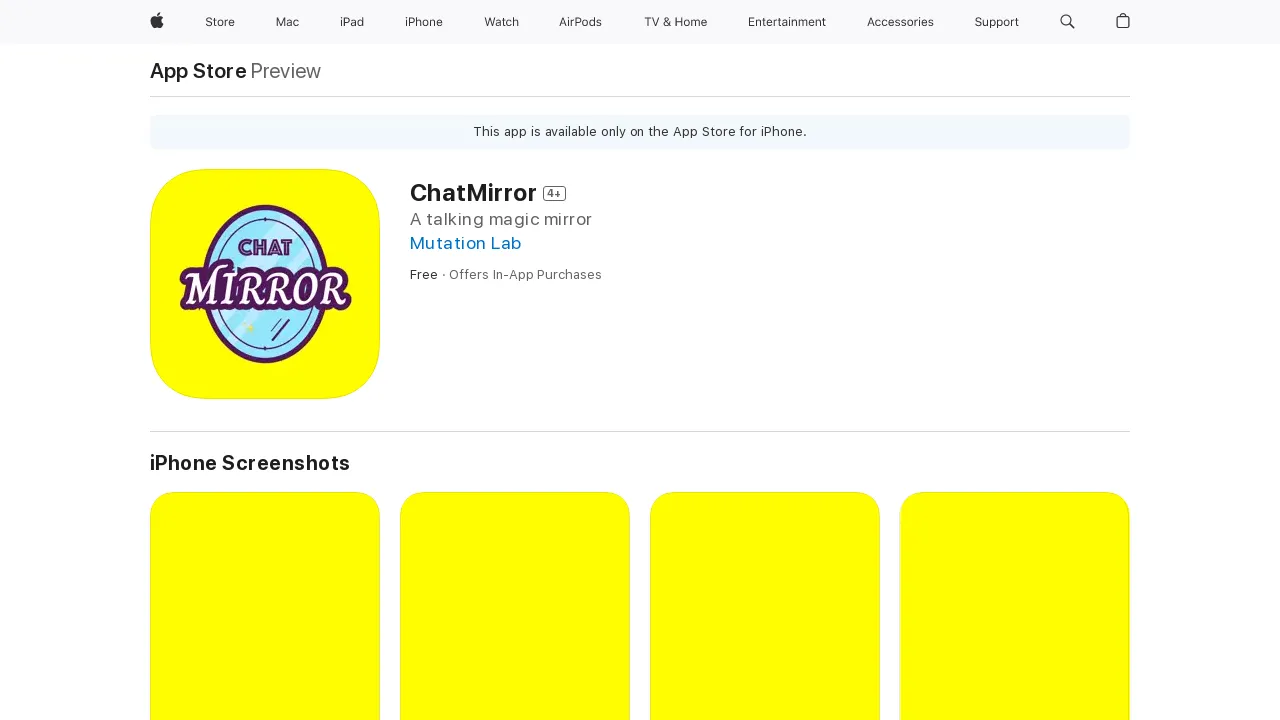 ChatMirror screenshot