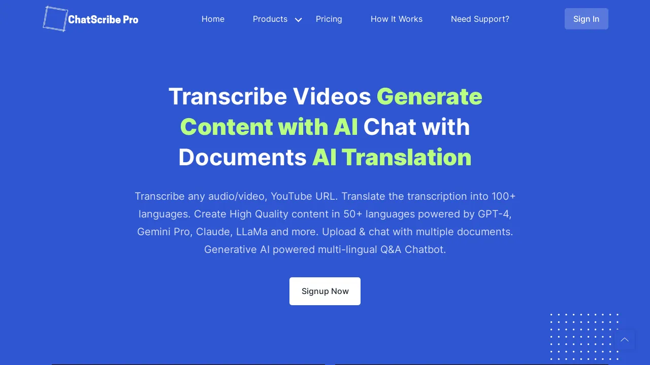 ChatScribe Pro screenshot