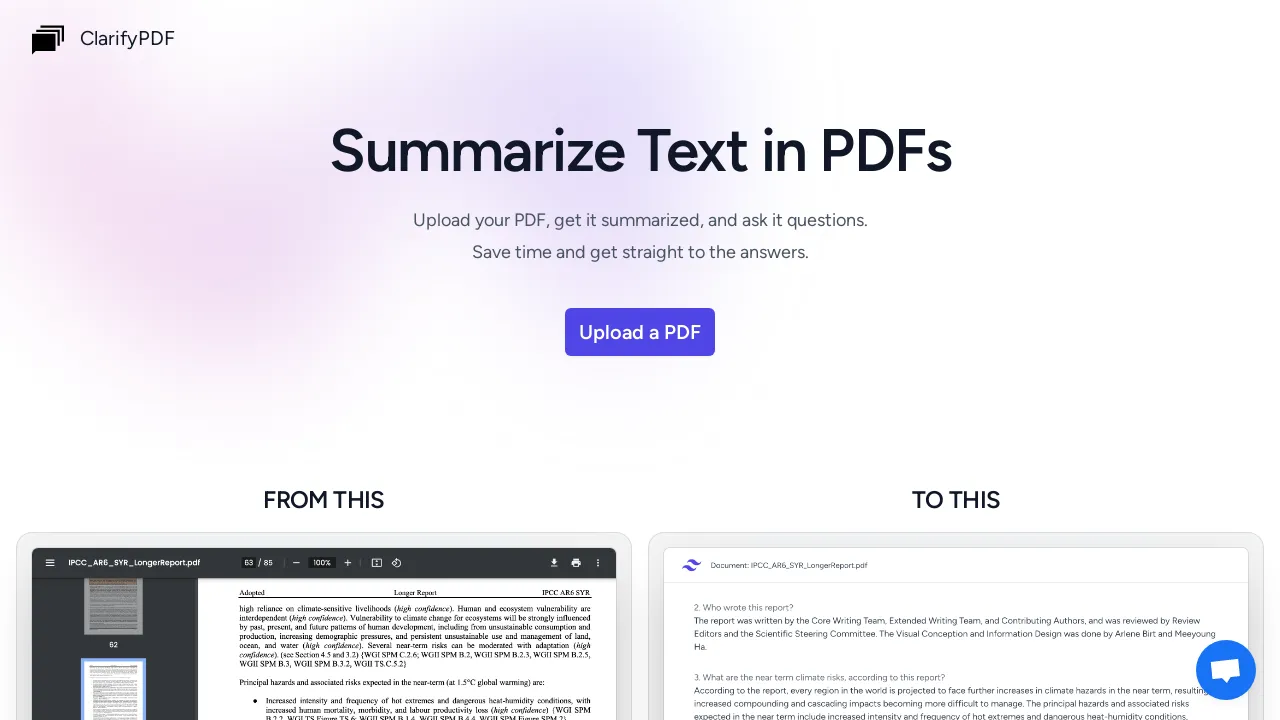 Clarifypdf screenshot