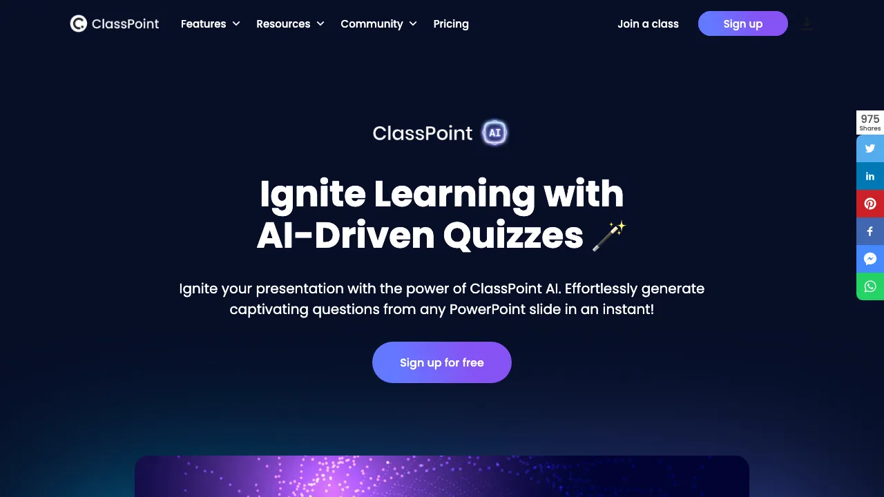 ClassPoint AI screenshot