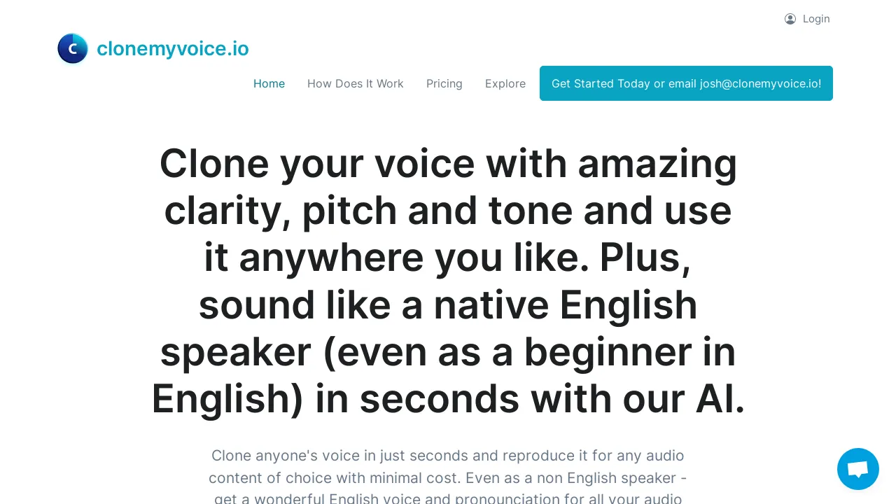 Clonemyvoice screenshot