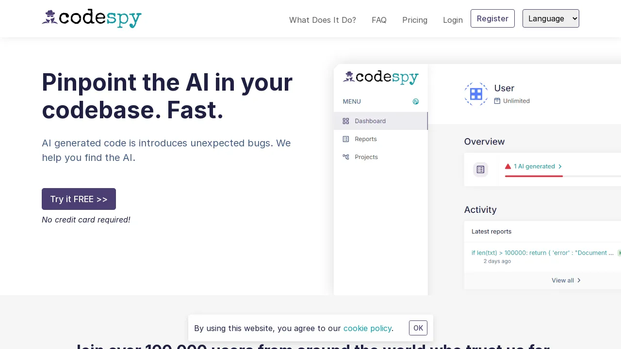 CodeSpy.AI screenshot