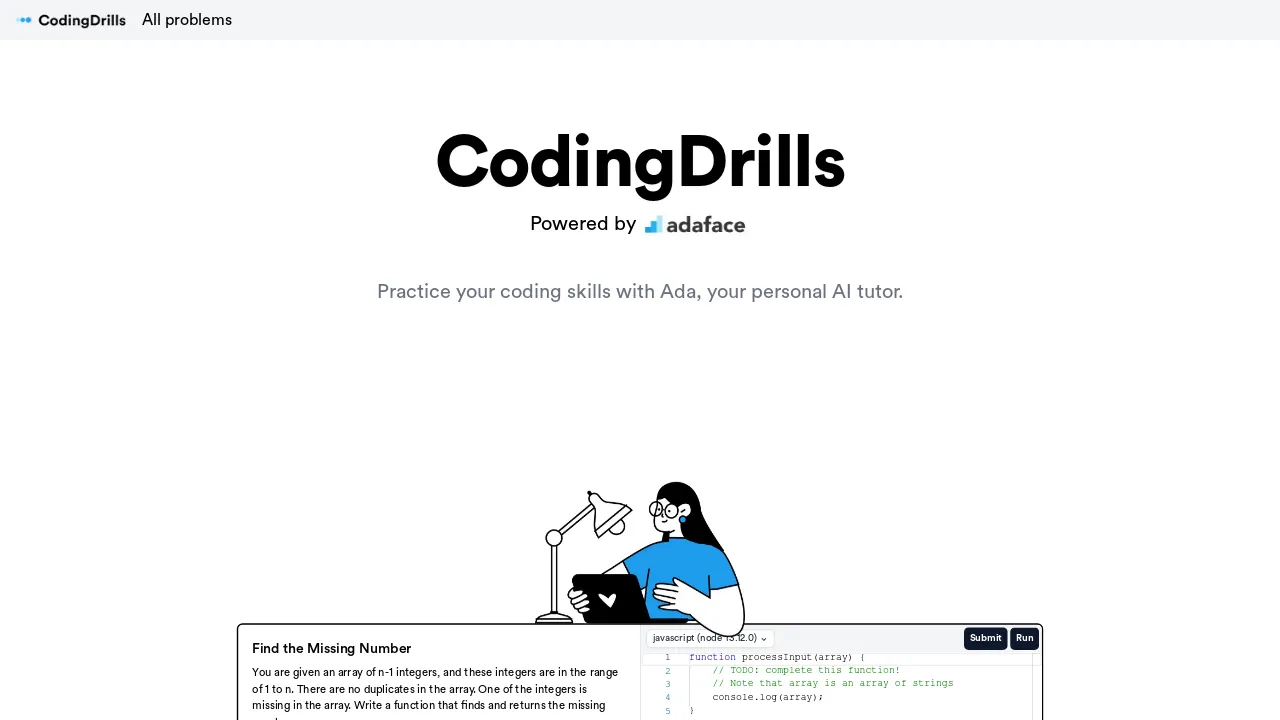 CodingDrills screenshot