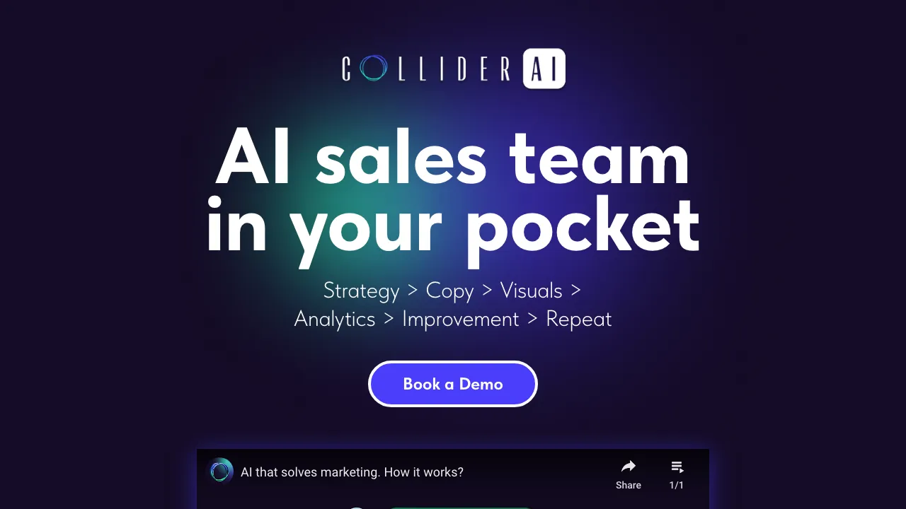Collider AI screenshot
