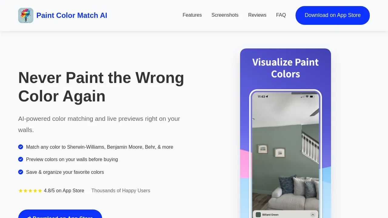 ColorSnap AI