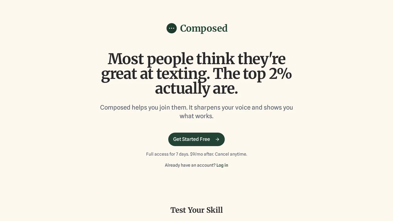 Composed