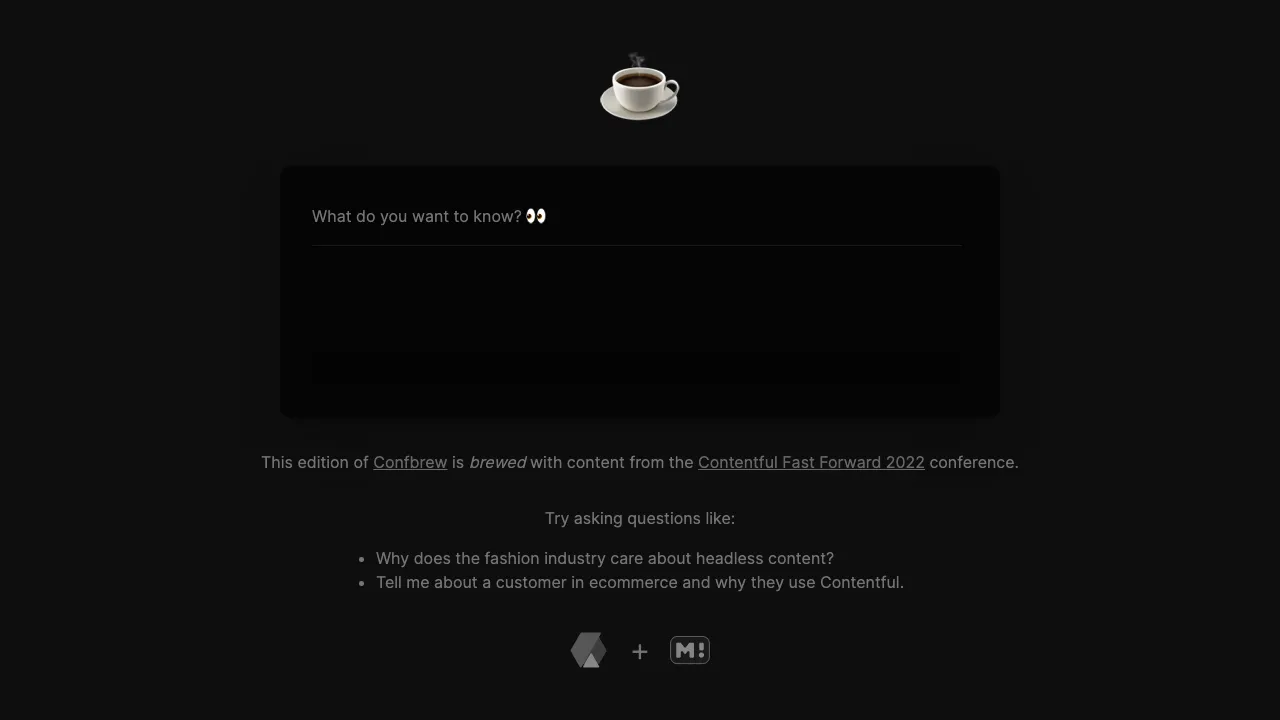 Confbrew screenshot