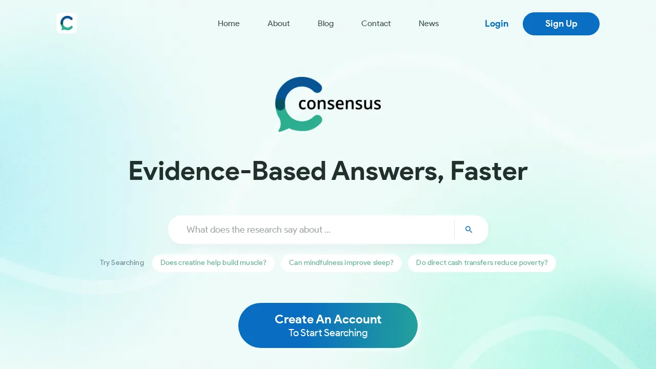 Consensus screenshot