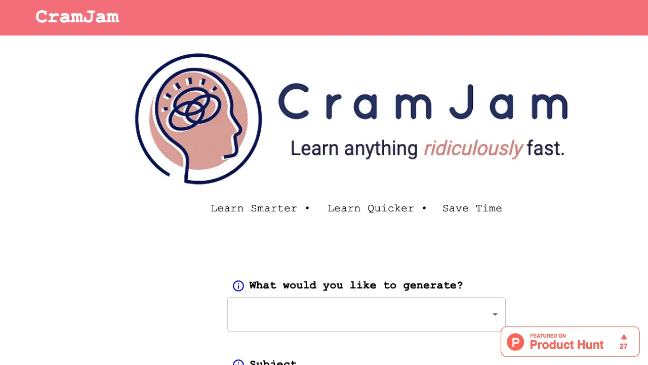 CramJam screenshot