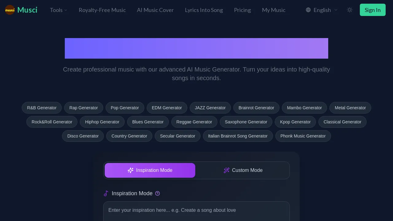 Create Songs With Musci APP
