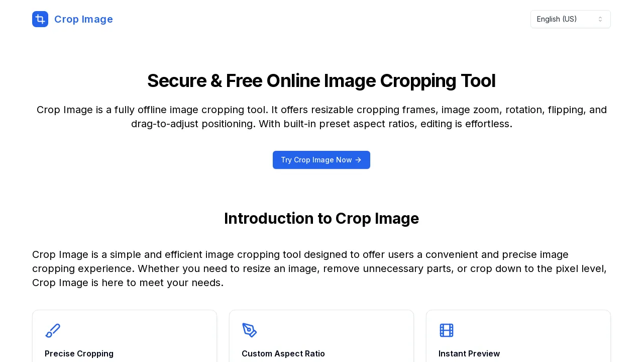 Crop Image screenshot
