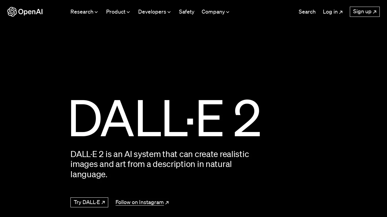 DallE-2 screenshot