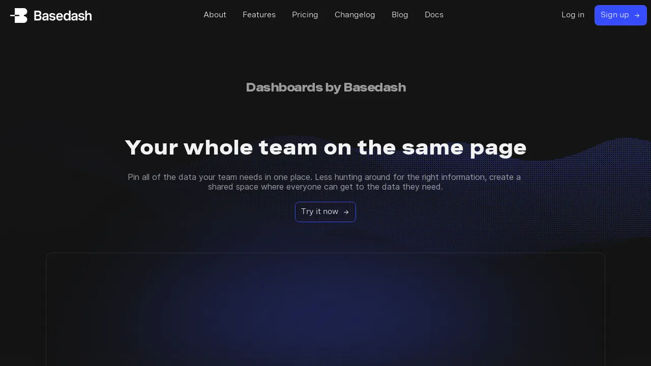 Dashboards by Basedash