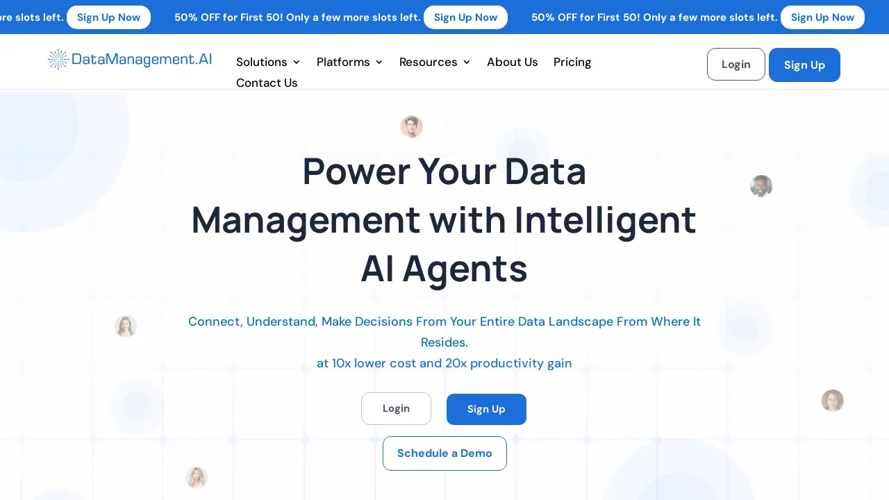 DataManagement.ai - AI Datamanagement tools for Enterprises and SMBs