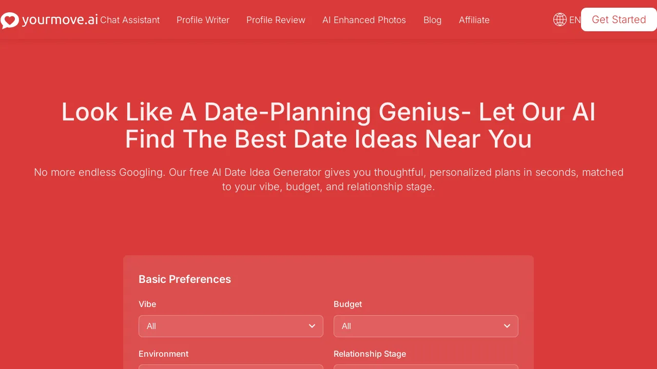 Date Idea Generator
