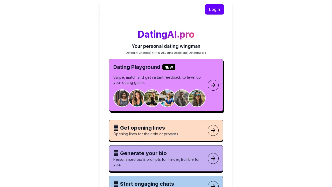 Dating AI Pro