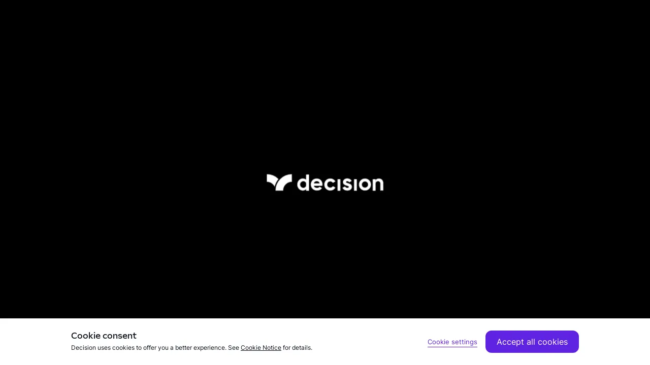 Decision screenshot