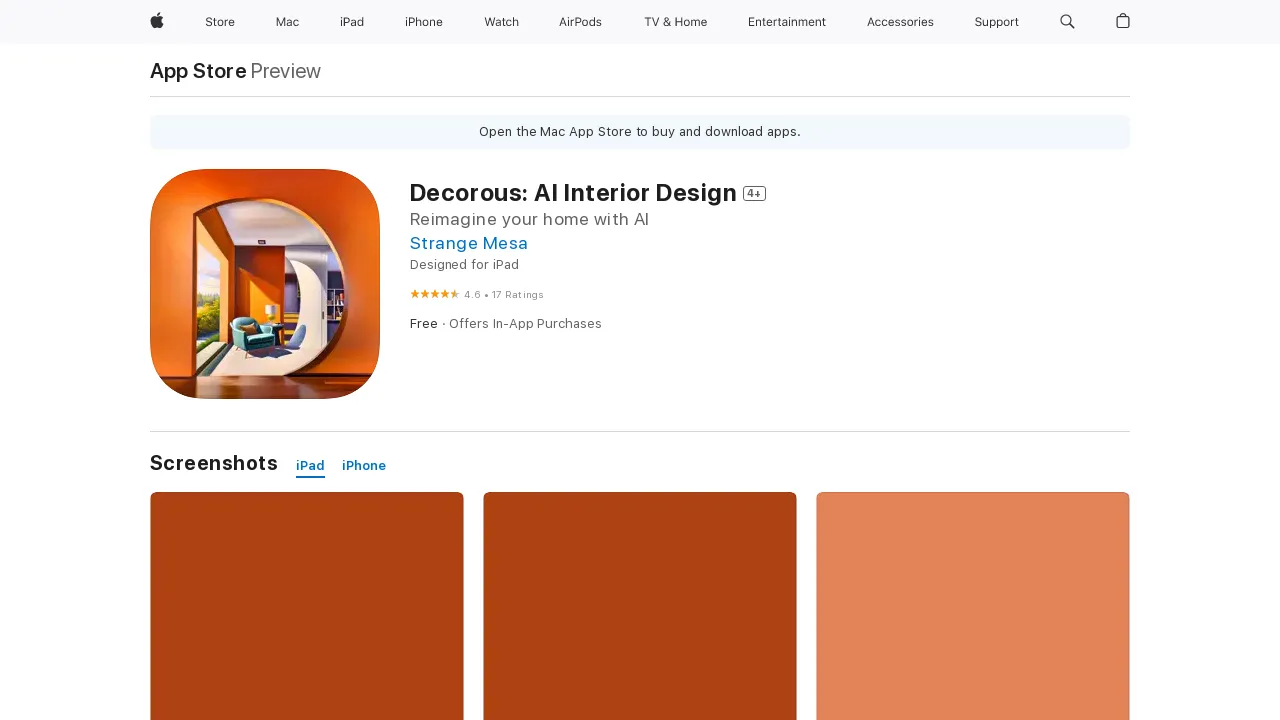 Decorous: AI Home Makeovers screenshot