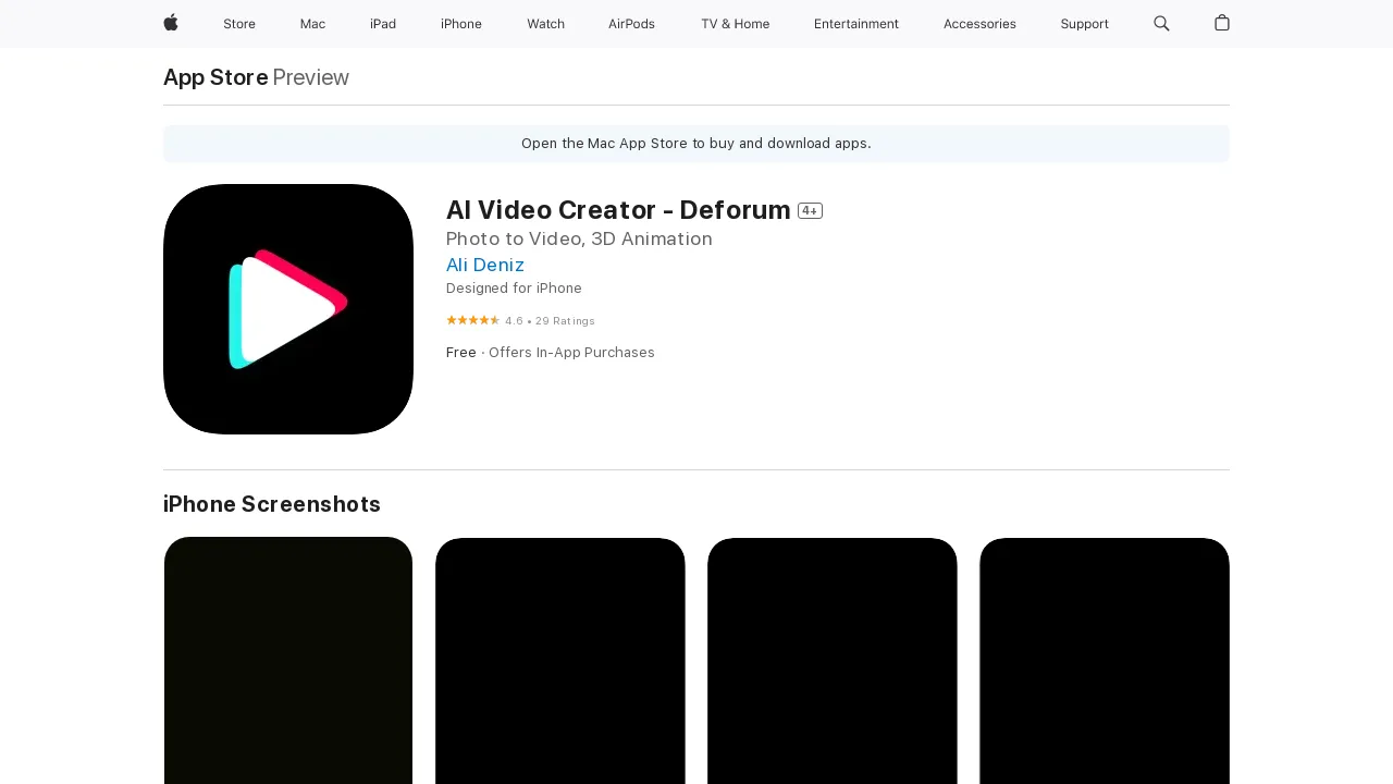 Deforum Video Generator screenshot