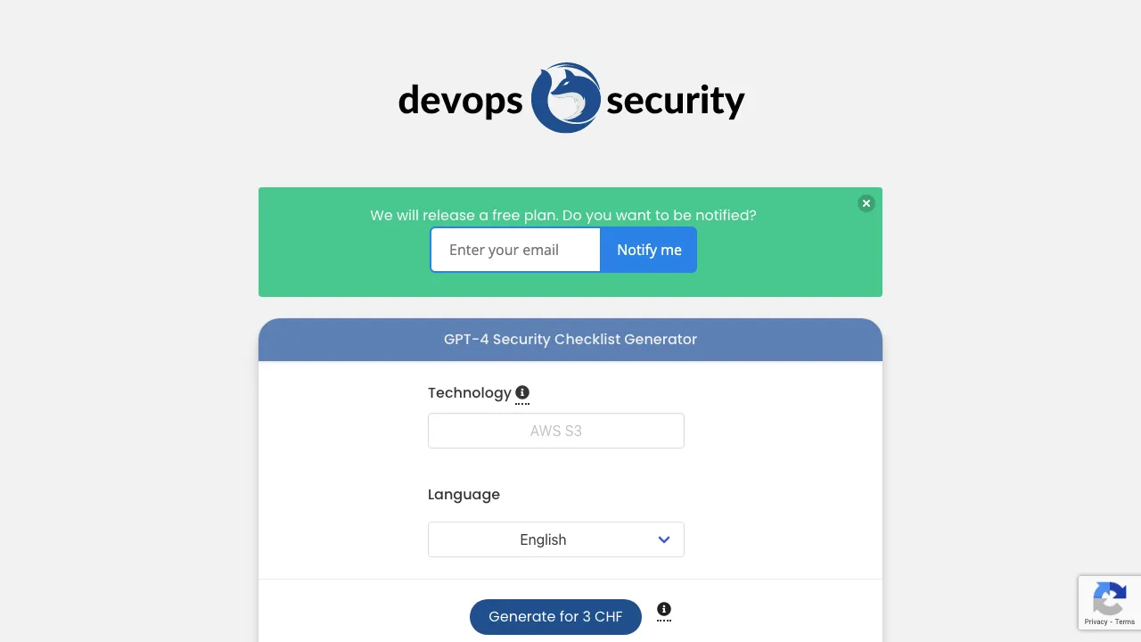 Devops Security screenshot