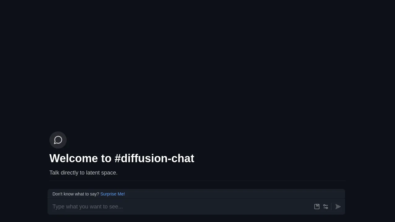 Diffusion.chat screenshot