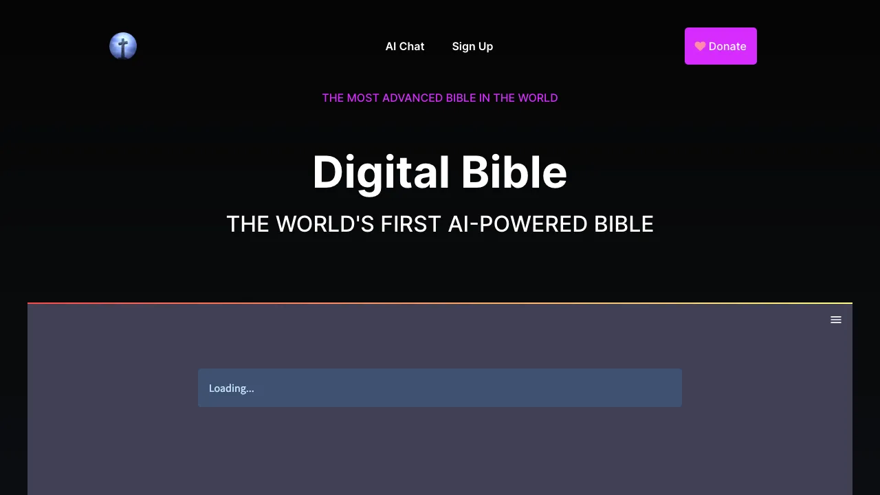 Digital Bible screenshot
