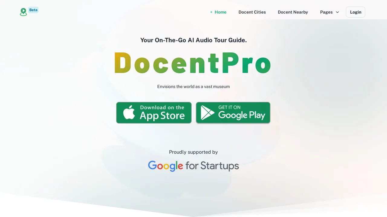 DocentPro | On-the-go Audio Tour Guide screenshot