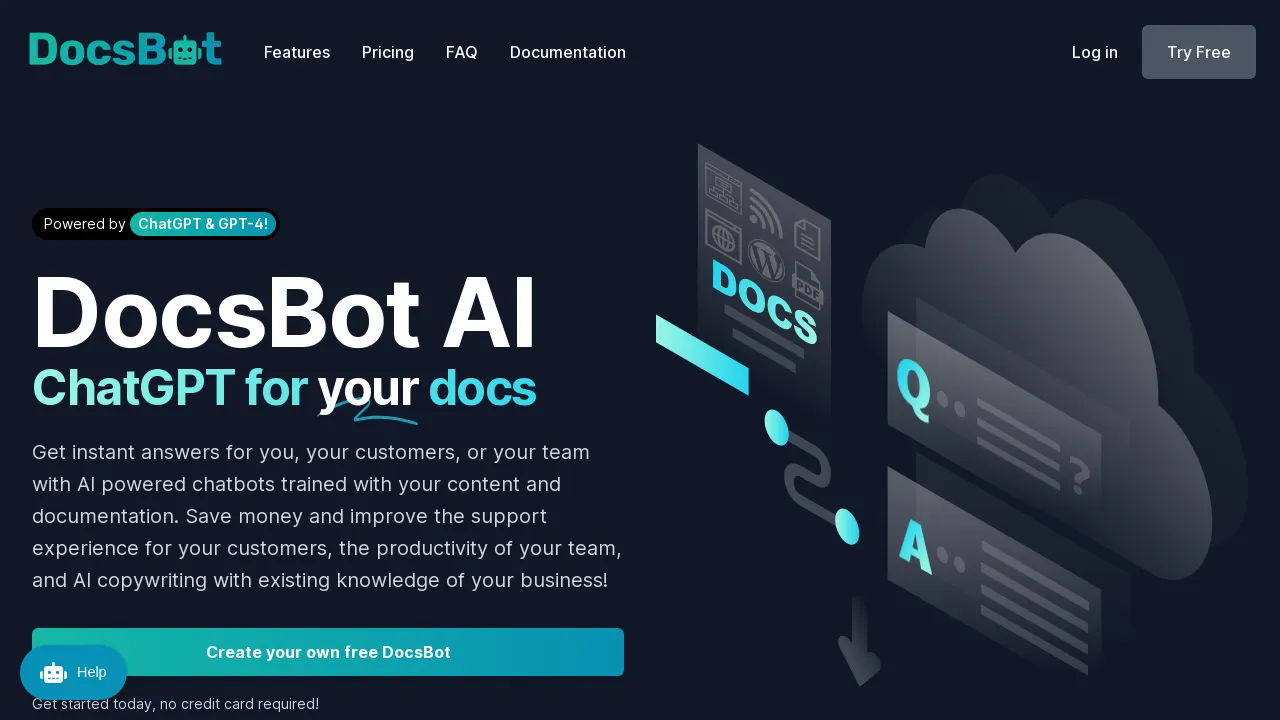 DocsBot screenshot