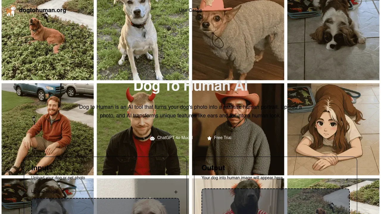 Dog To Human AI screenshot