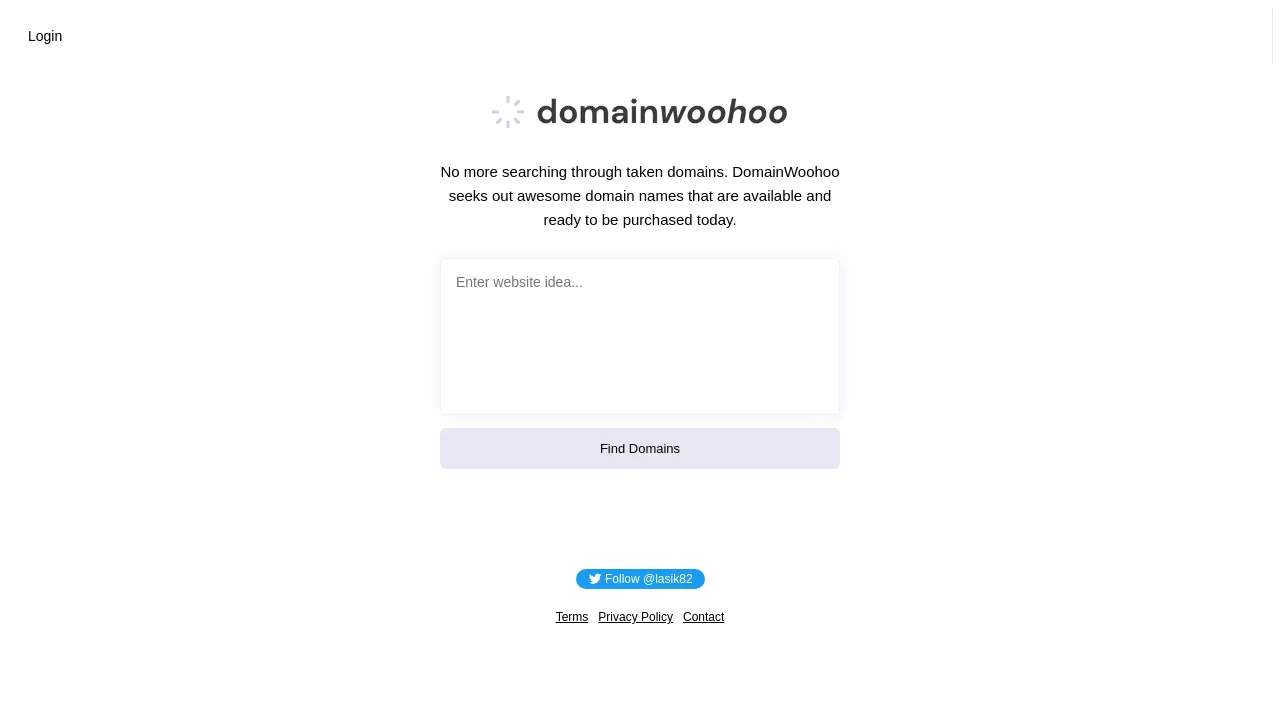 DomainWoohoo screenshot
