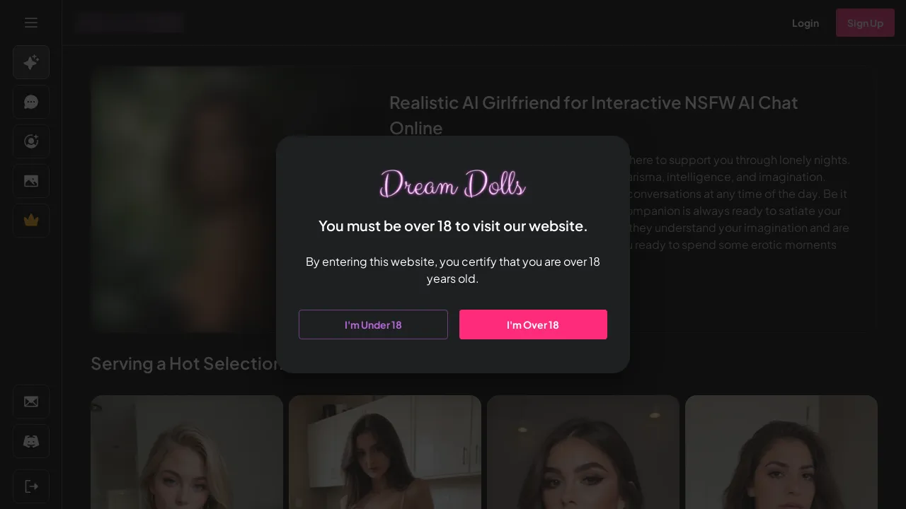 Dream Dolls -AI Girlfriend for Interactive NSFW AI Chat Online